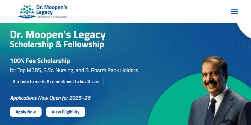 Dr Moopen's Scholarship
