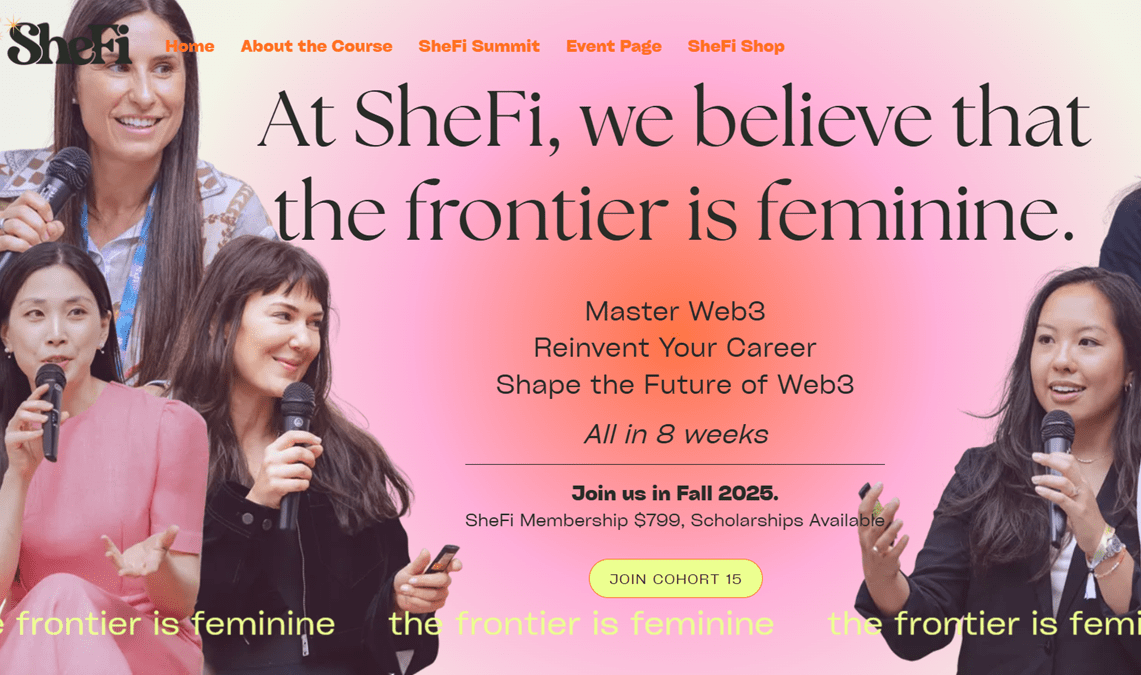 SheFi Scholarship